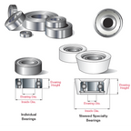 Ball Bearings (Individual/Sleeved Specialty Bearings/Packages of Bearings)