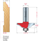 99-484 Base and Cap Bits - Professional Base and Cap Bits for Industrial Woodworking