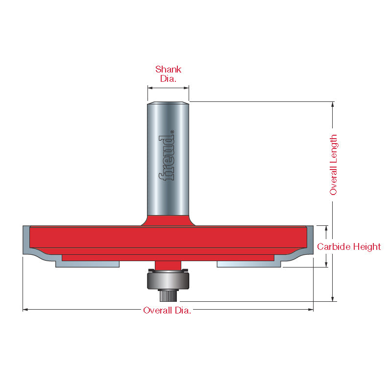 Brick Molding Bit - Professional Brick Molding Bit for Industrial Woodworking