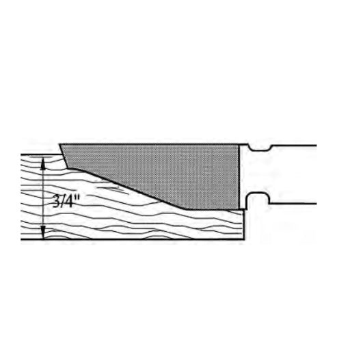 Raised Panel Cutter for 3/4" panels, 2W, HSS