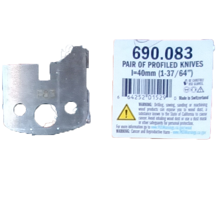 CMT Pair of Profiled Knives