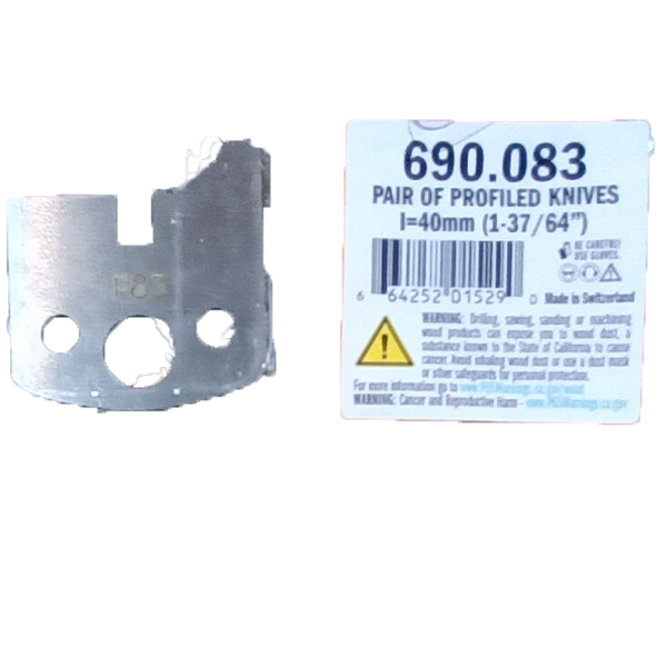 CMT Pair of Profiled Knives