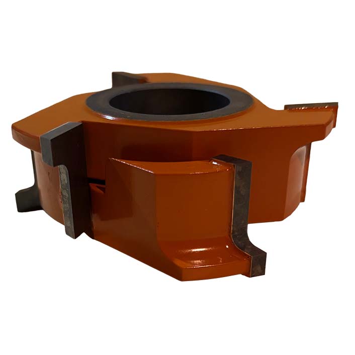 PT 32-002 FOUR PIECE EXPANDABLE DOUBLE EASING SET - Professional Shaper Cutters for Industrial Woodworking