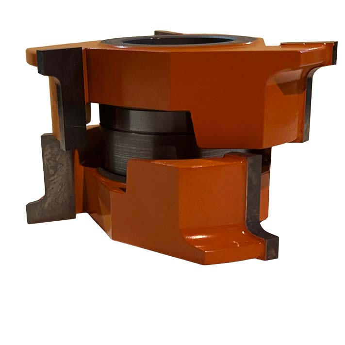 PT 32-002 FOUR PIECE EXPANDABLE DOUBLE EASING SET - Professional Shaper Cutters for Industrial Woodworking