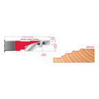 ICK-U216 Insert Cutter Knives - Professional Insert Tips for Industrial Woodworking