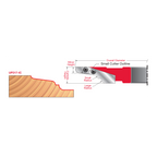 ICK-U217 Insert Cutter Knives - Professional Insert Tips for Industrial Woodworking