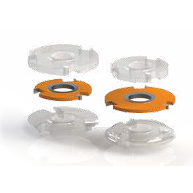 CENTER GROOVER SETS (2 Piece Cutter Sets) 1/2" Depth of Profile