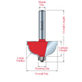 Classical Cove Bits - Professional Classical Cove Bits for Industrial Woodworking