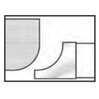 CORNER ROUNDING SHAPER CUTTERS - Professional Shaper Cutters for Industrial Woodworking
