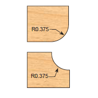 PT 34-006 CORNER ROUNDING / COVE COMBO - Professional for Industrial Woodworking
