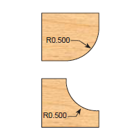 PC 34-008 CORNER ROUNDING / COVE COMBO - Professional for Industrial Woodworking