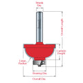 Cove & Fillet Bits - Professional Cove & Fillet Bits for Industrial Woodworking