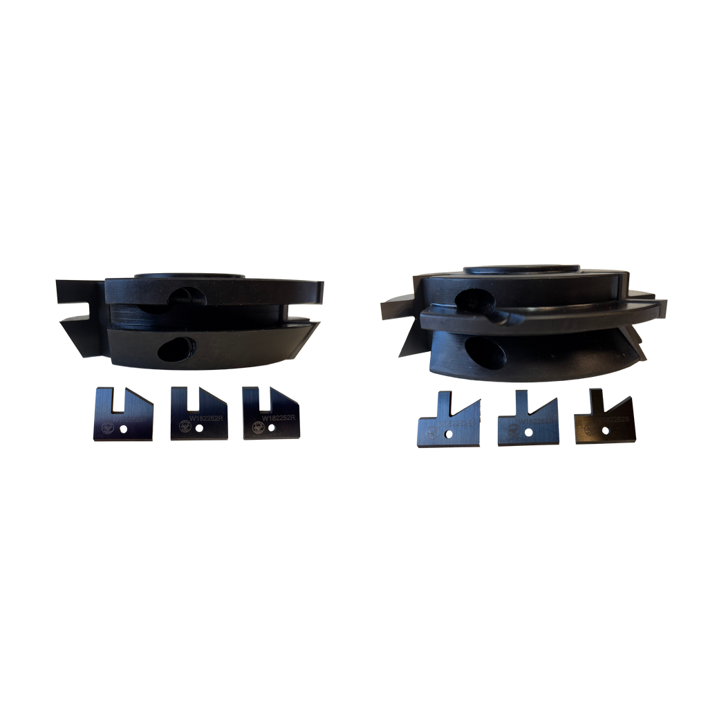 Byrd Custom 30 Degree Style & Rail Cutter - Professional Insert Cutter for Industrial Woodworking