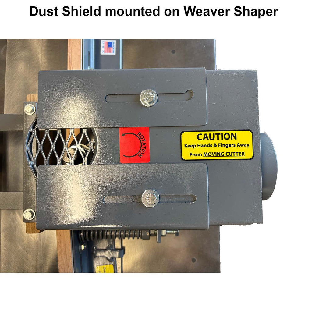 No Straight Sticking Setup - For Weaver Shaper - Sticker Plate - Professional Setup for Industrial Woodworking