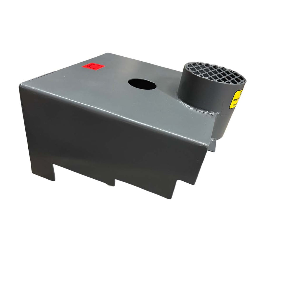 Dust Shield for Door Edge Split and Continuous Fences