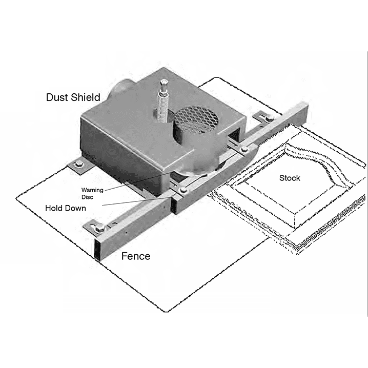 Split Door Edge Setup - Flat Mount - Fence - Professional Setup for Industrial Woodworking