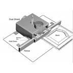 Split Door Edge Setup - Flat Mount - Fence - Professional Setup for Industrial Woodworking