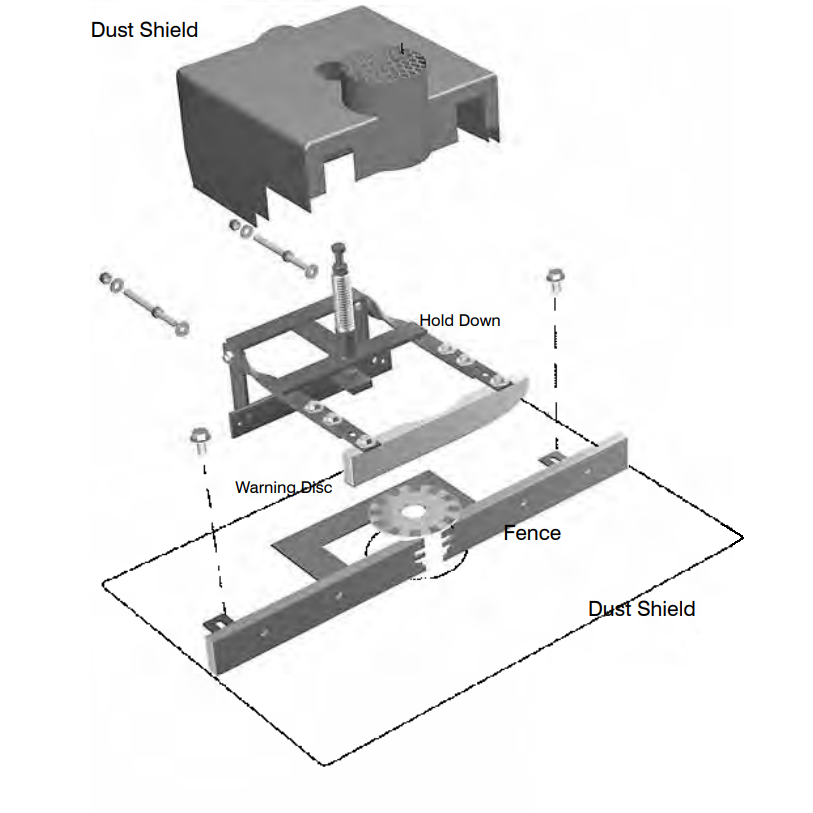 Door Edge Setup - For Weaver Shapers - Fence