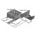 Continuous Door Edge Setup - Flat Mount - Fence - Professional Setup for Industrial Woodworking