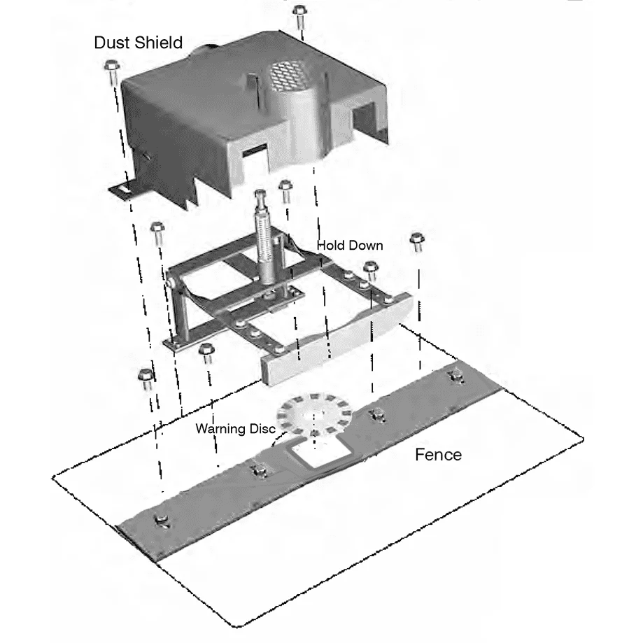 Continuous Door Edge Setup - Flat Mount - Fence - Professional Setup for Industrial Woodworking