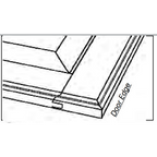Continuous Door Edge Setup - Flat Mount - Fence - Professional Setup for Industrial Woodworking
