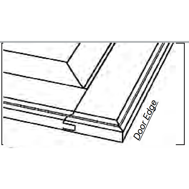 Continuous Door Edge Setup - Flat Mount - Fence - Professional Setup for Industrial Woodworking