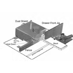 Split Door Edge Setup - Flat Mount - Fence - Professional Setup for Industrial Woodworking