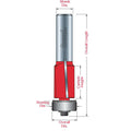 Downshear Helix Flush Trim Bits - Professional Downshear Helix Flush Trim Bits for Industrial Woodworking