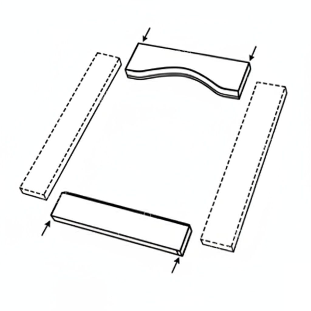 Tenon Setup - Fence Coping hold Down - For Weaver Shaper