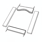 Tenon Setup - Fence Coping hold Down - For Weaver Shaper