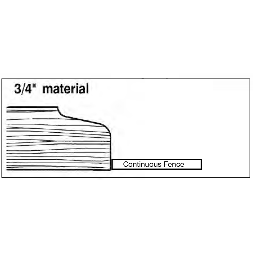 Door Edge Setup - For Weaver Shapers - Fence