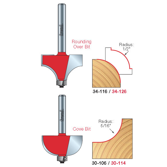 Drop-Leaf Table Bit Set - Professional Drop-Leaf Table Bit Set for Industrial Woodworking