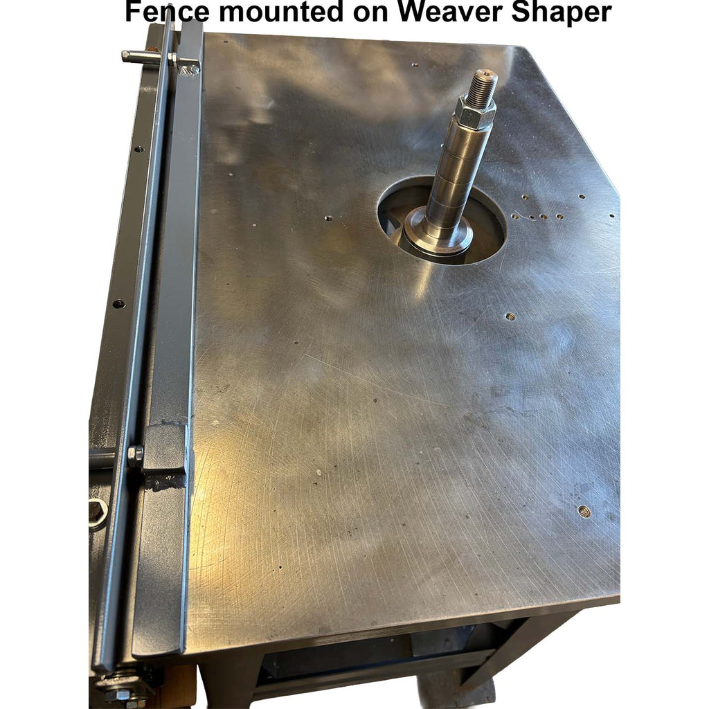 No Weaver Sticker Guide Fence w/Hold Down Option - Professional Fence for Industrial Woodworking