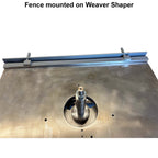 No Weaver Sticker Guide Fence w/Hold Down Option - Professional Fence for Industrial Woodworking