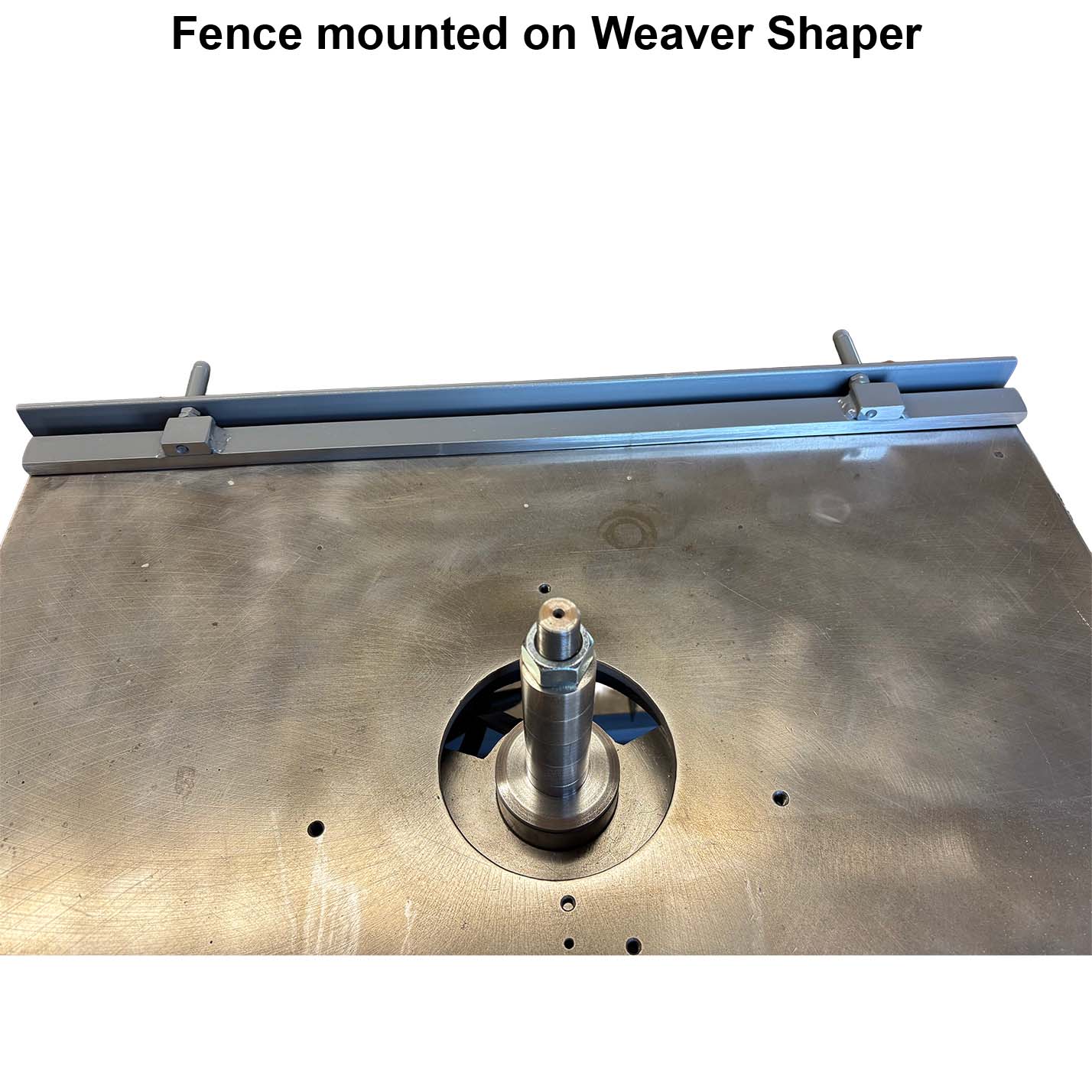 No Weaver Sticker Guide Fence w/Hold Down Option - Professional Fence for Industrial Woodworking
