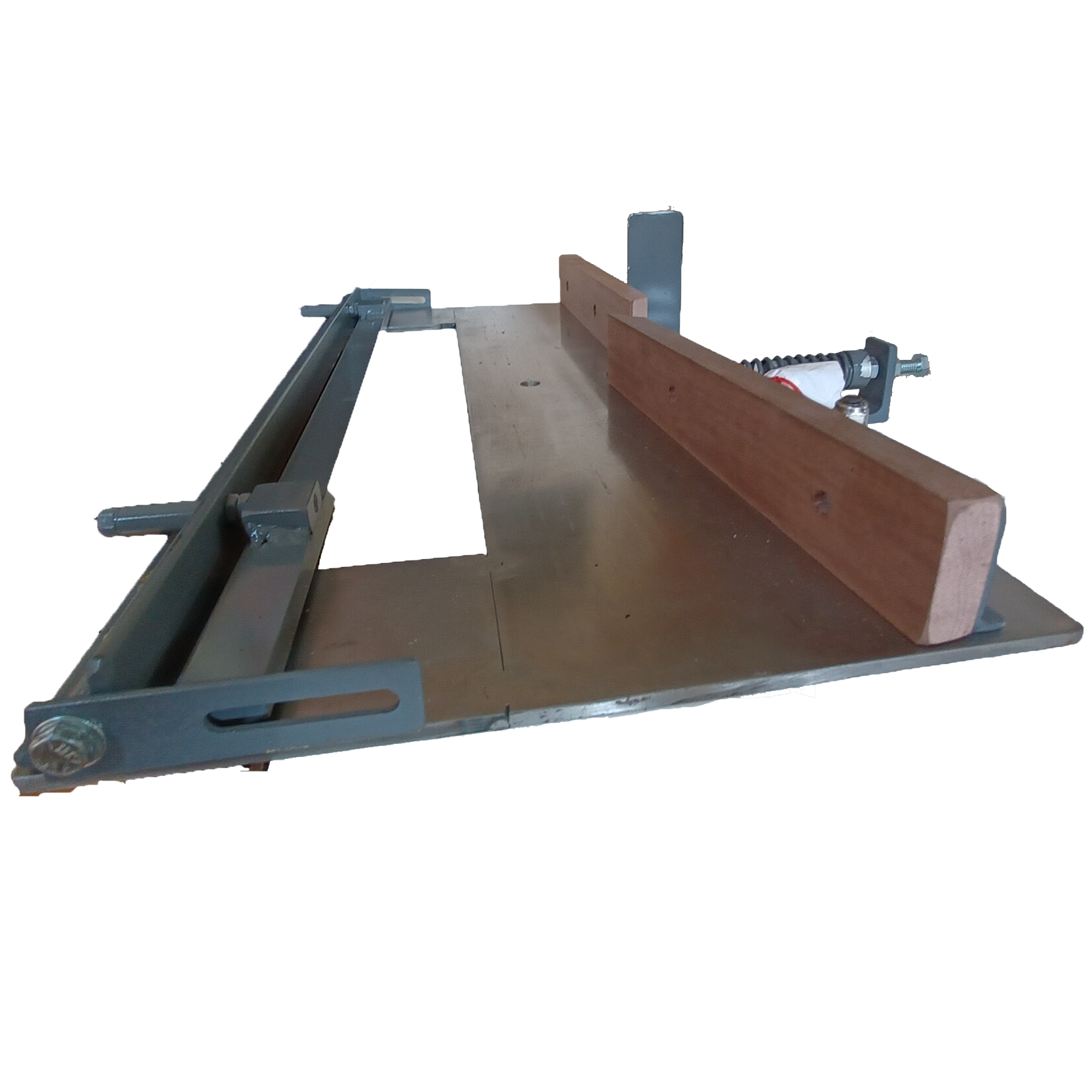 Weaver Sticker Plate Setup w/ Hold Down