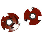 Fifteen° Bevel Cabinet Door Set Cutters - Professional Shaper Cutters for Industrial Woodworking