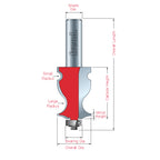 99-015 Face Molding Bits - Professional Face Molding Bits for Industrial Woodworking