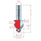 99-016 Face Molding Bits - Professional Face Molding Bits for Industrial Woodworking