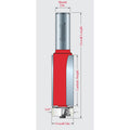 Flush Trim Solid Surface Bits - Professional Flush Trim Solid Surface Bits for Industrial Woodworking