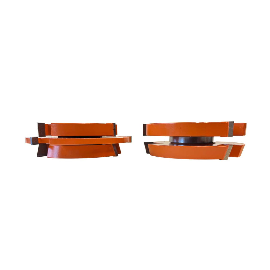 Fifteen° Bevel Cabinet Door Set Cutters - Professional Shaper Cutters for Industrial Woodworking