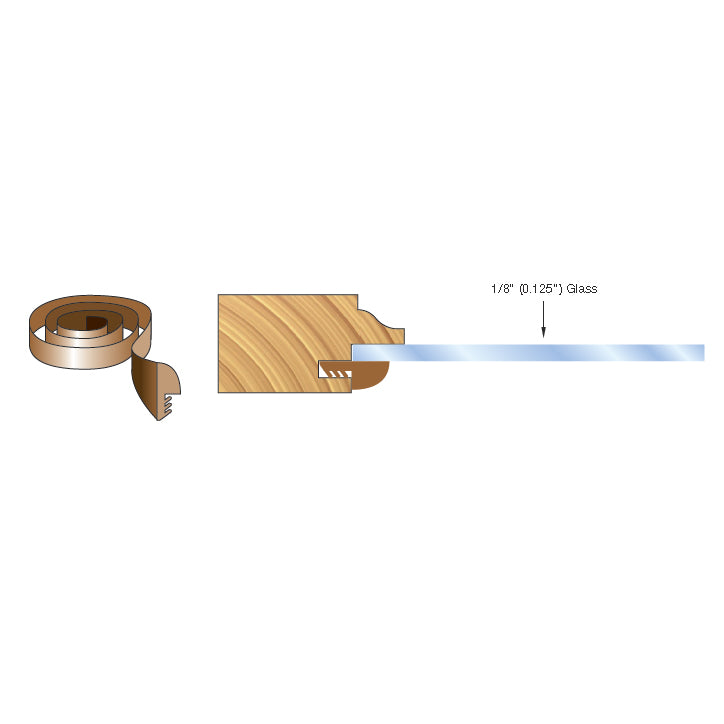 GM005 Glass Panel Cabinet Door Bit Set - Professional Glass Panel Cabinet Door Bit Set for Industrial Woodworking