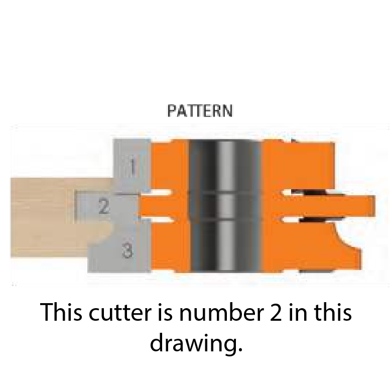 Easement Groover - Professional Shaper Cutters for Industrial Woodworking