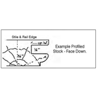 Straight Sticking Setup - Flat Mounting - Guide & Fence