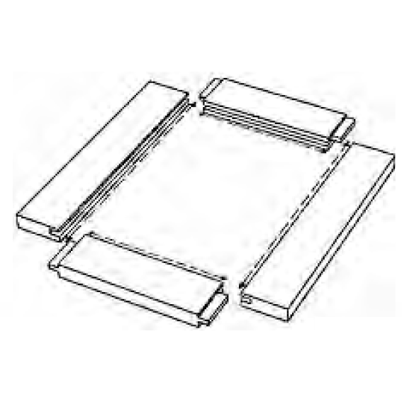 Straight Sticking Setup - Flat Mounting - Guide & Fence