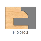 I-010 Pattern Two Piece Dedicated Insert Replacement Tips - Professional Insert Tips for Industrial Woodworking