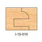 I-10-010 Not eased DEDICATED PROFILE INSERT CUTTERS 3 PC. SETS - Professional Insert Cutter for Industrial Woodworking