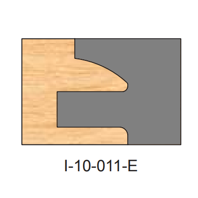 Three Piece Multi-Profile Insert Tips