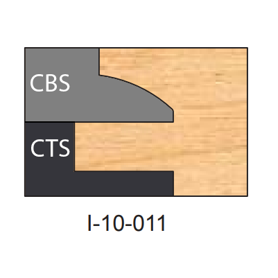 Three Piece Multi-Profile Insert Tips
