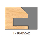 I-055 Pattern Two Piece Dedicated Insert Replacement Tips - Professional Insert Tips for Industrial Woodworking